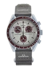 Reloj Swatch x Omega Bioceramic Moonswatch Mission to Pluto SO33M101 Original