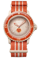 Reloj Blancpain x Swatch Scuba Fifty Fathoms Arctic Ocean SO35N100 Original