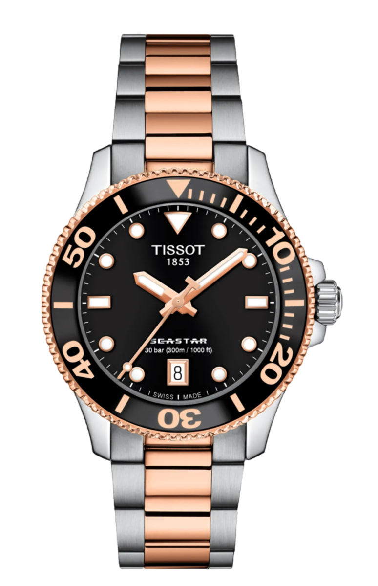 Reloj Tissot Seastar 1000 Mujer T1202102205101 Original